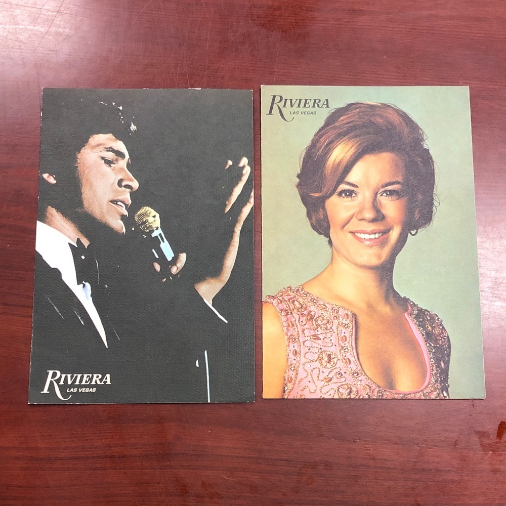 Riviera Las Vegas Vintage Menus